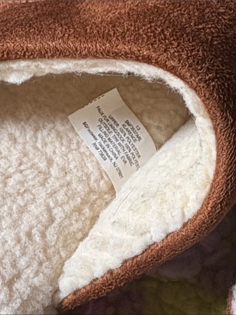 🐸 POLO RALPH LAUREN KLARENCE scuff slippers NEW 13